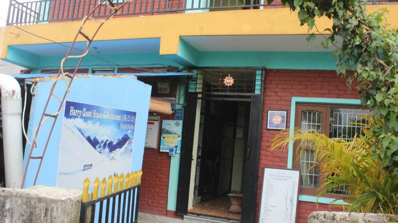 Harry Guest House & Restaurant Pokhara Buitenkant foto